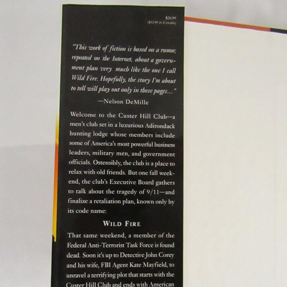 Nelson DeMille | Wild Fire | Hard Cover Edition - Picture 3 of 5